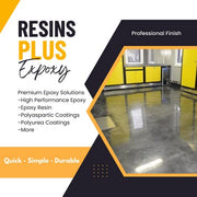 RS2750 - Resins Plus Polyurea Resin | Concrete and Cement Sealer | Counter Top Coating | Self Leveling | Non Slip | Abrasion Resistant | Professional Finish