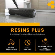 RS2750 - Resins Plus Polyurea Resin | Concrete and Cement Sealer | Counter Top Coating | Self Leveling | Non Slip | Abrasion Resistant | Professional Finish