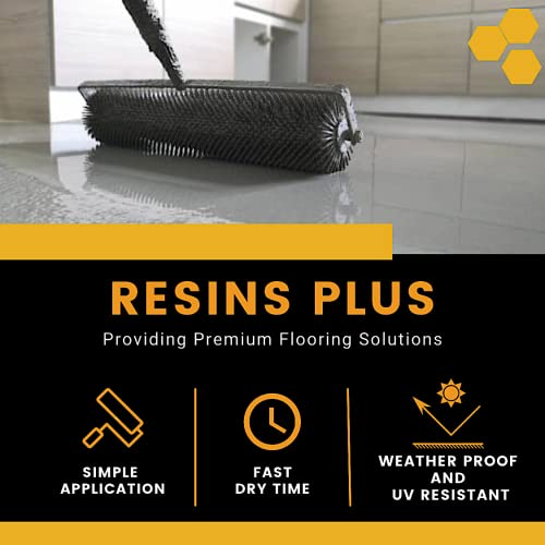 RS2750 - Resins Plus Polyurea Resin | Concrete and Cement Sealer | Counter Top Coating | Self Leveling | Non Slip | Abrasion Resistant | Professional Finish