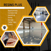 RS2750 - Resins Plus Polyurea Resin | Concrete and Cement Sealer | Counter Top Coating | Self Leveling | Non Slip | Abrasion Resistant | Professional Finish