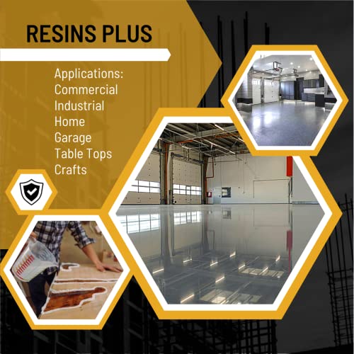 RS2750 - Resins Plus Polyurea Resin | Concrete and Cement Sealer | Counter Top Coating | Self Leveling | Non Slip | Abrasion Resistant | Professional Finish