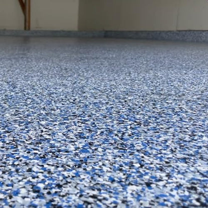 Resins Plus - Garage Floor Coating and Epoxy Kit | Includes All Needed Tools and Materials for DIY Application | RS3425 Fast Cure Water Based Epoxy