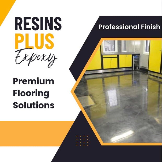 Resins Plus - RS9000 MVB Epoxy UltraFast BaseCoat 3 Gallon Kit | Tan | Grey | Floor Coating System | Garage Floor Epoxy Kit | Commercial Grade